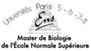 Master Biologie ENS